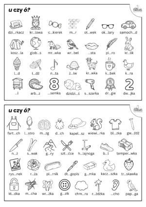 Karty pracy - u czy ó