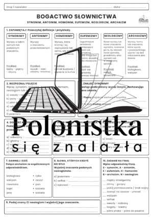 Bogactwo słownictwa