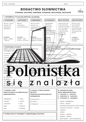 Bogactwo słownictwa